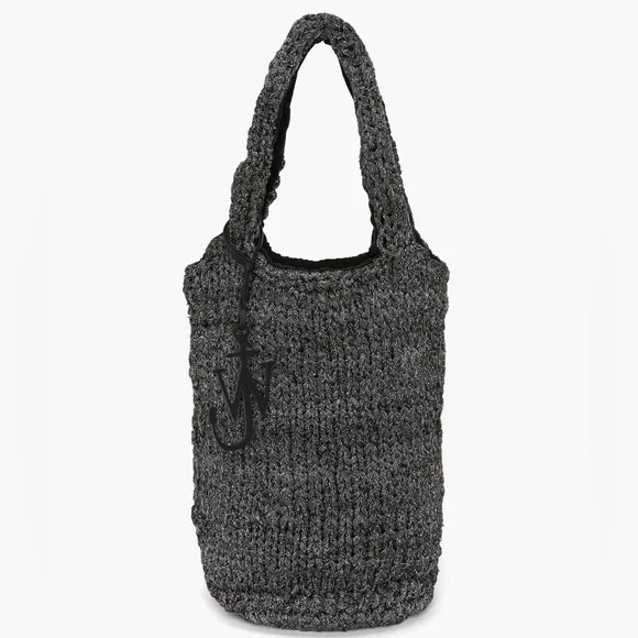 ★J W ANDERSON★ Noted tote bag black gray HB0514FA0237904 H JW ANDERSON | Real Sleep Felt Tote Bag | Women | Lane Crawford